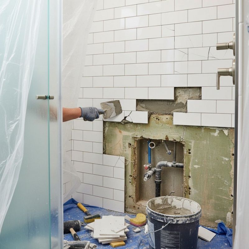 Shower Tile Regrouting